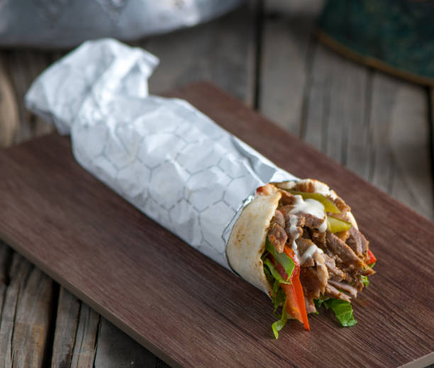 Street food shawarma Dubai